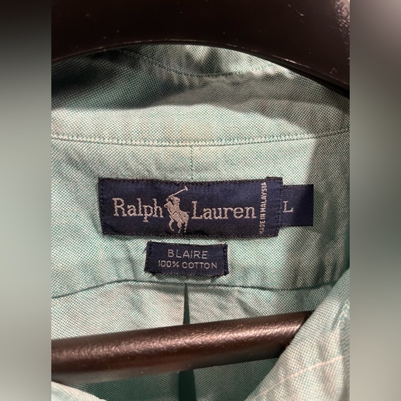 Ralph Lauren Men’s Blaire Polo Size Large Green‎ - Picture 4 of 5